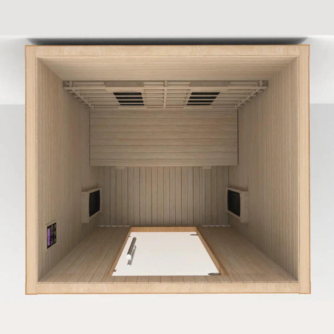 HealthSmart 2 Person FAR Infrared Sauna HealthSmart