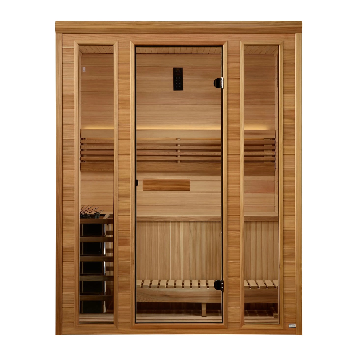 Golden Designs 2025 "Andermatt Edition" 2 - 3 Person Traditional Steam Sauna (GDI-7030-01) Golden Designs Inc (NA)