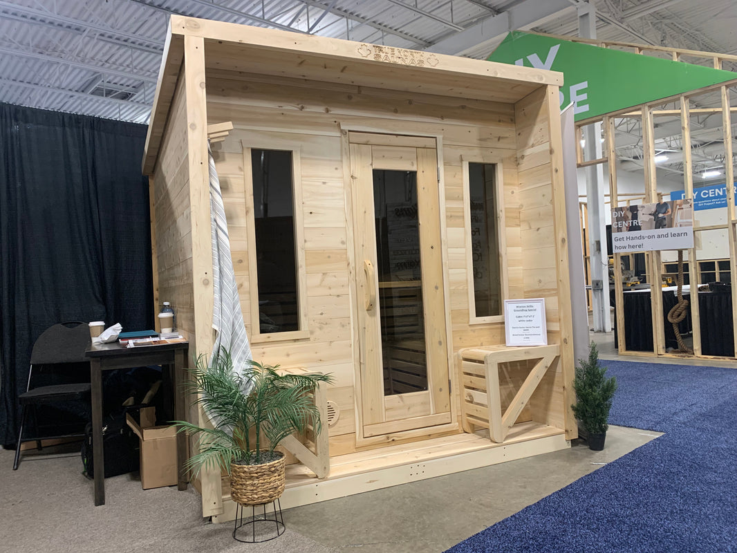 True North White Cedar Outdoor Cabin Sauna