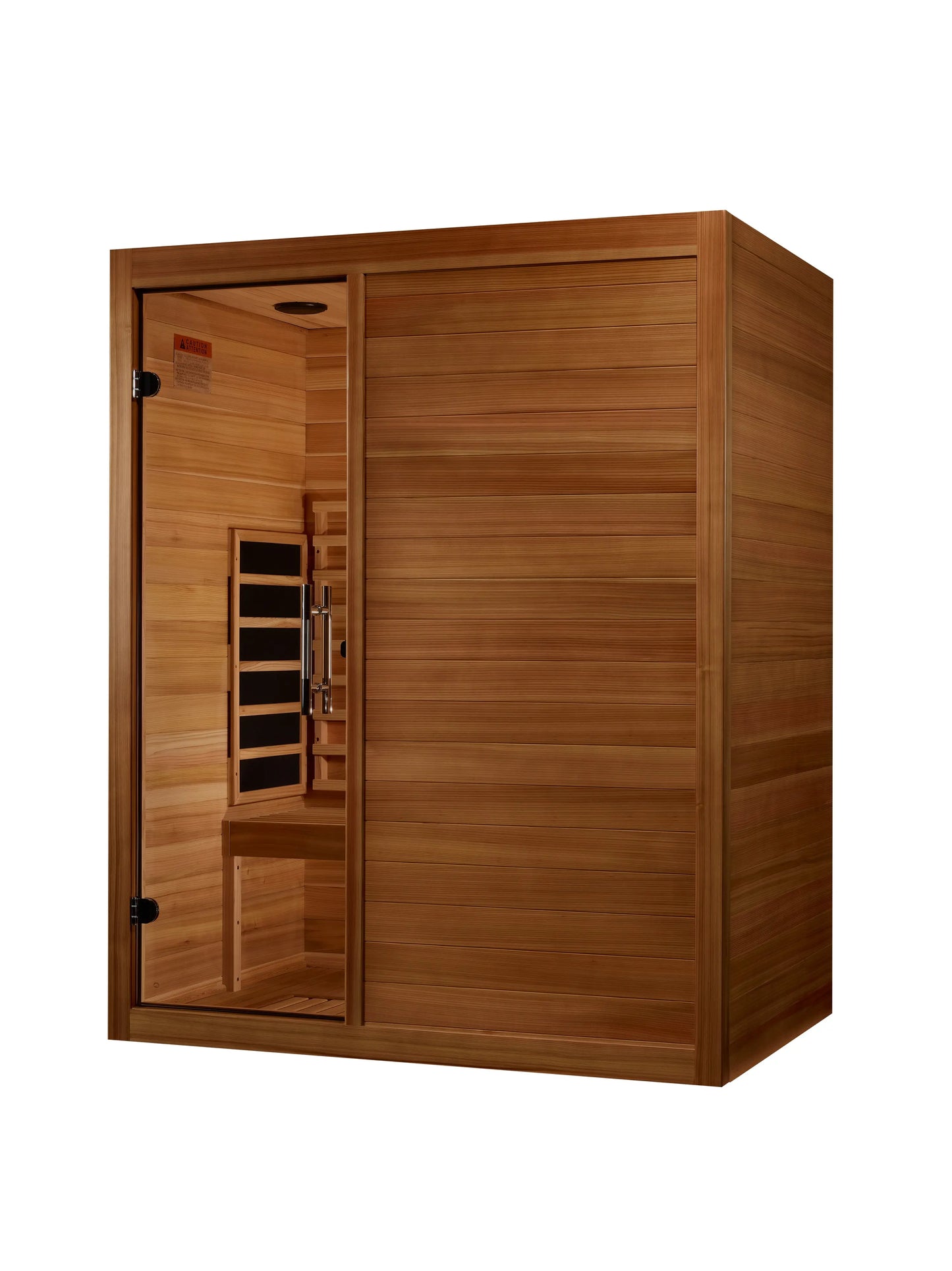 Maxxus "S-Line" Yoga 3-Person Full Spectrum Near Zero FAR Infrared Sauna (MX-S306-01-FS-PC) Maxxus