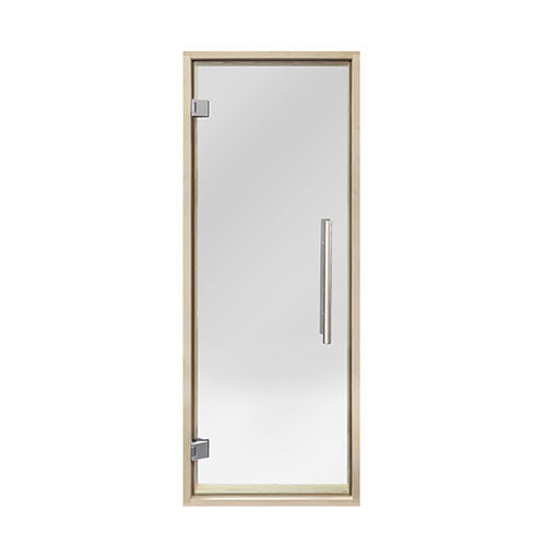PROSAUNAS Prehung Tinted Glass Sauna Door 24 x 73 in Aspen Frame