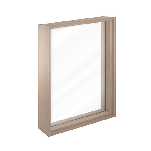 PROSAUNAS Hemlock Dual Pane Sauna Window Clear Glass 25.63 x 37.63 in