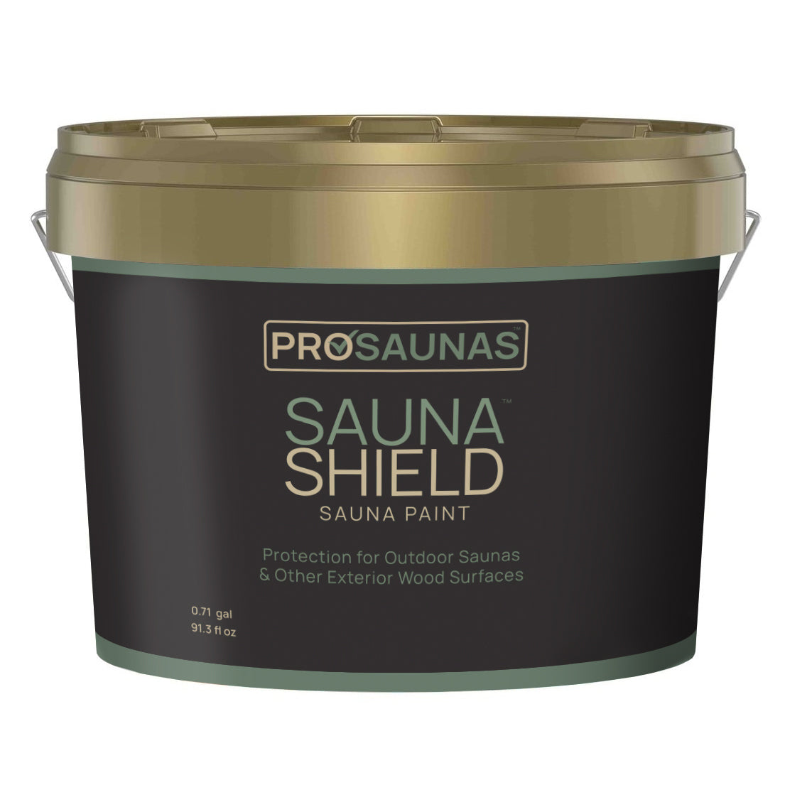 PROSAUNAS Exterior Sauna Paint 2.7L