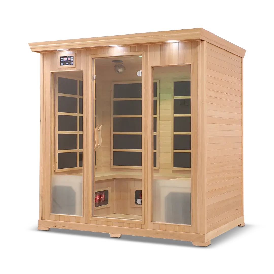 HealthSmart 4 Person Full Spectrum Infrared Sauna HealthSmart
