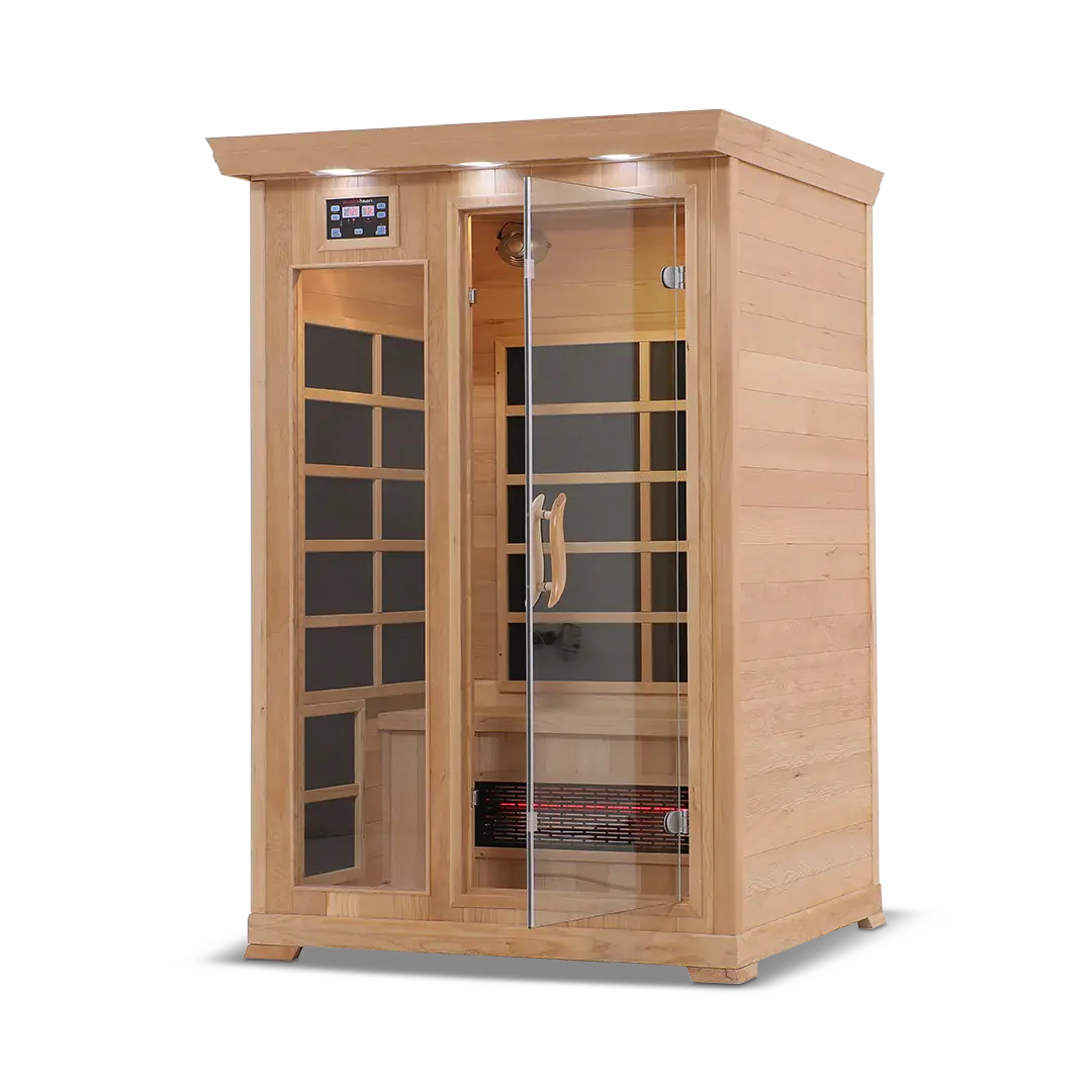 HealthSmart 2 Person Full Spectrum Infrared Sauna HealthSmart