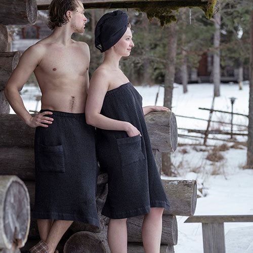 Rento Kenno Sauna Sarong Cotton Polyester with Velcro