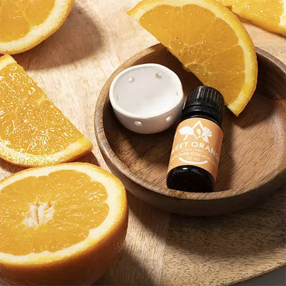 Saunum Aroma Oil Set (Sweet Orange Aroma Oil with Reservoir, 10 mL) Saunum