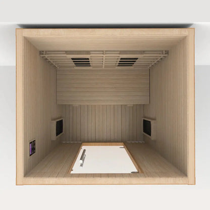 HealthSmart 2 Person FAR Infrared Sauna HealthSmart