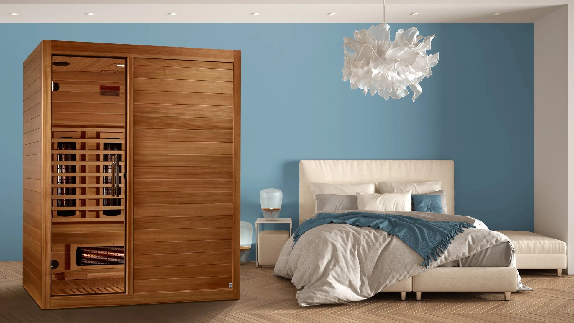 Maxxus "S-Line" Yoga 3-Person Full Spectrum Near Zero FAR Infrared Sauna (MX-S306-01-FS-PC) Maxxus