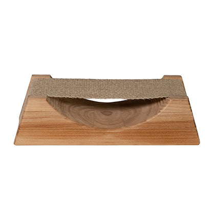 PROSAUNAS Ergo Wooden Sauna Headrest with Cloth Neck Support
