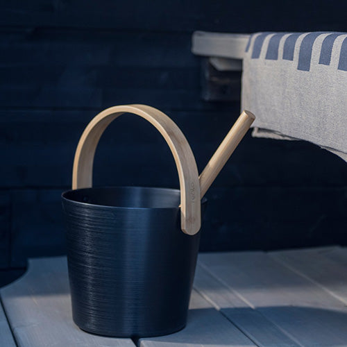 Rento Sauna Ladle Aluminum with Thermo Bamboo