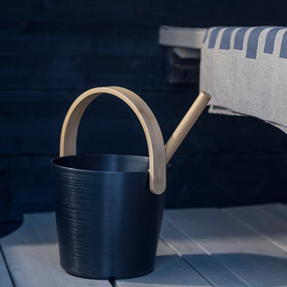 Rento Sauna Ladle Aluminum with Thermo Bamboo