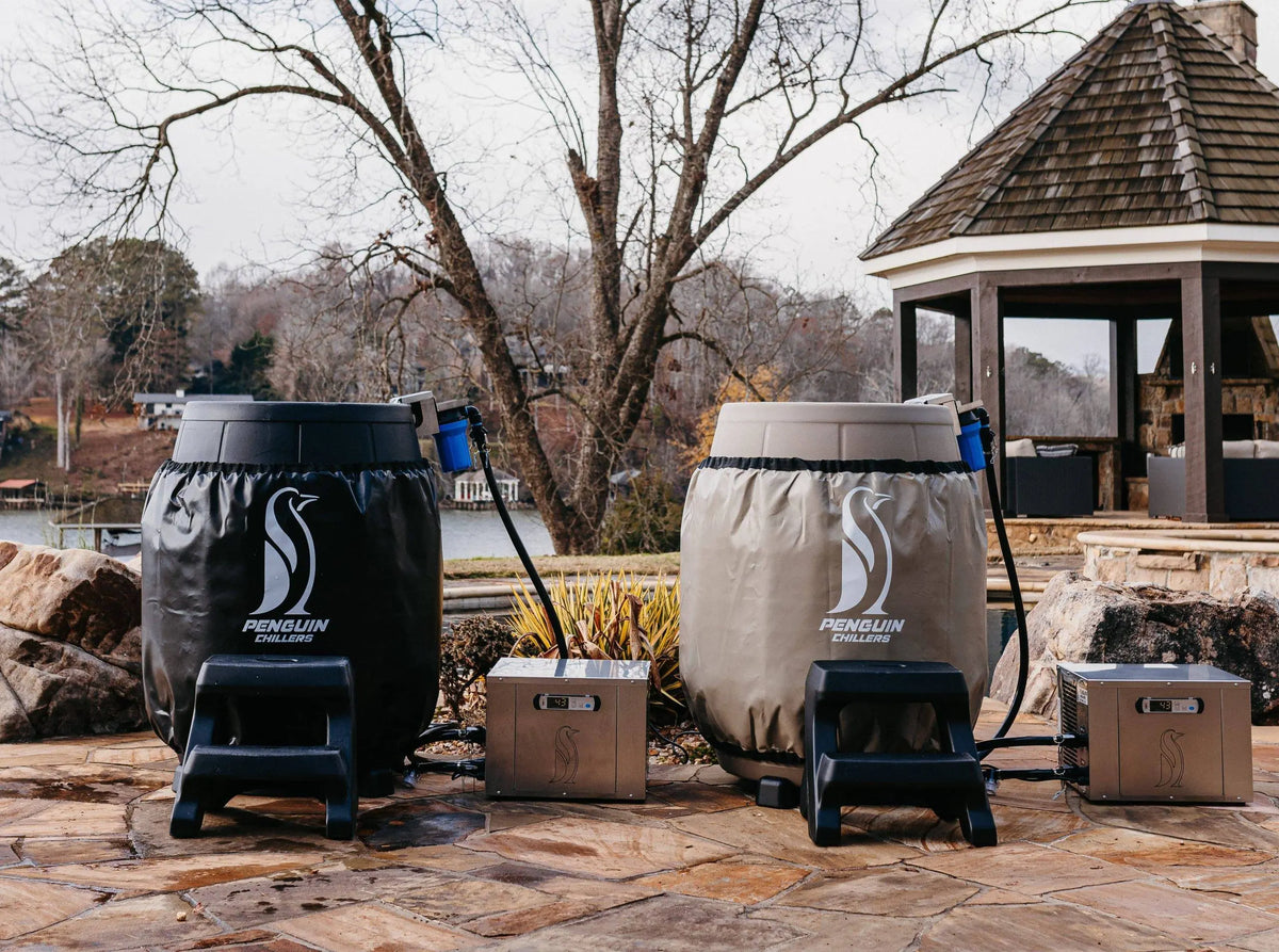 Penguin Chillers Barrel Chiller Cold Therapy Package Penguin Chillers