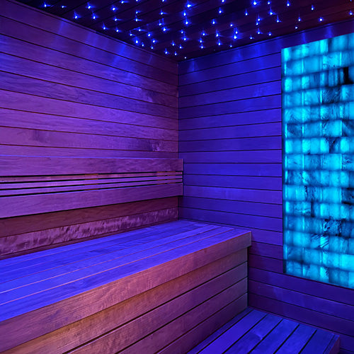 PROSAUNAS Custom Himalayan Salt Sauna Wall Kit
