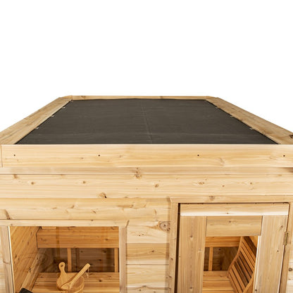 Dundalk Leisurecraft Canadian Timber Luna Outdoor Sauna
