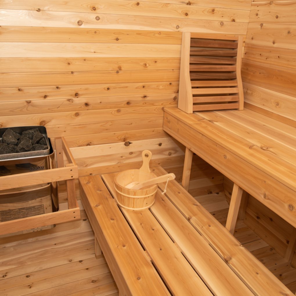 Dundalk Leisurecraft Canadian Timber Luna Outdoor Sauna