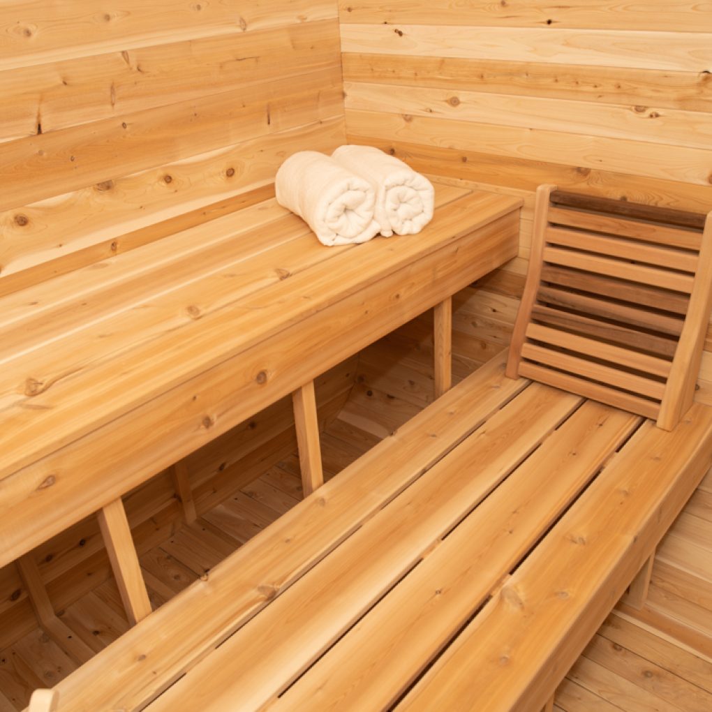 Dundalk Leisurecraft Canadian Timber Luna Outdoor Sauna