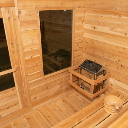 Dundalk Leisurecraft Canadian Timber Luna Outdoor Sauna