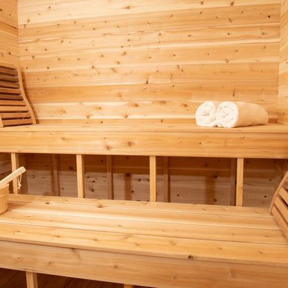 Dundalk Leisurecraft Canadian Timber Luna Outdoor Sauna