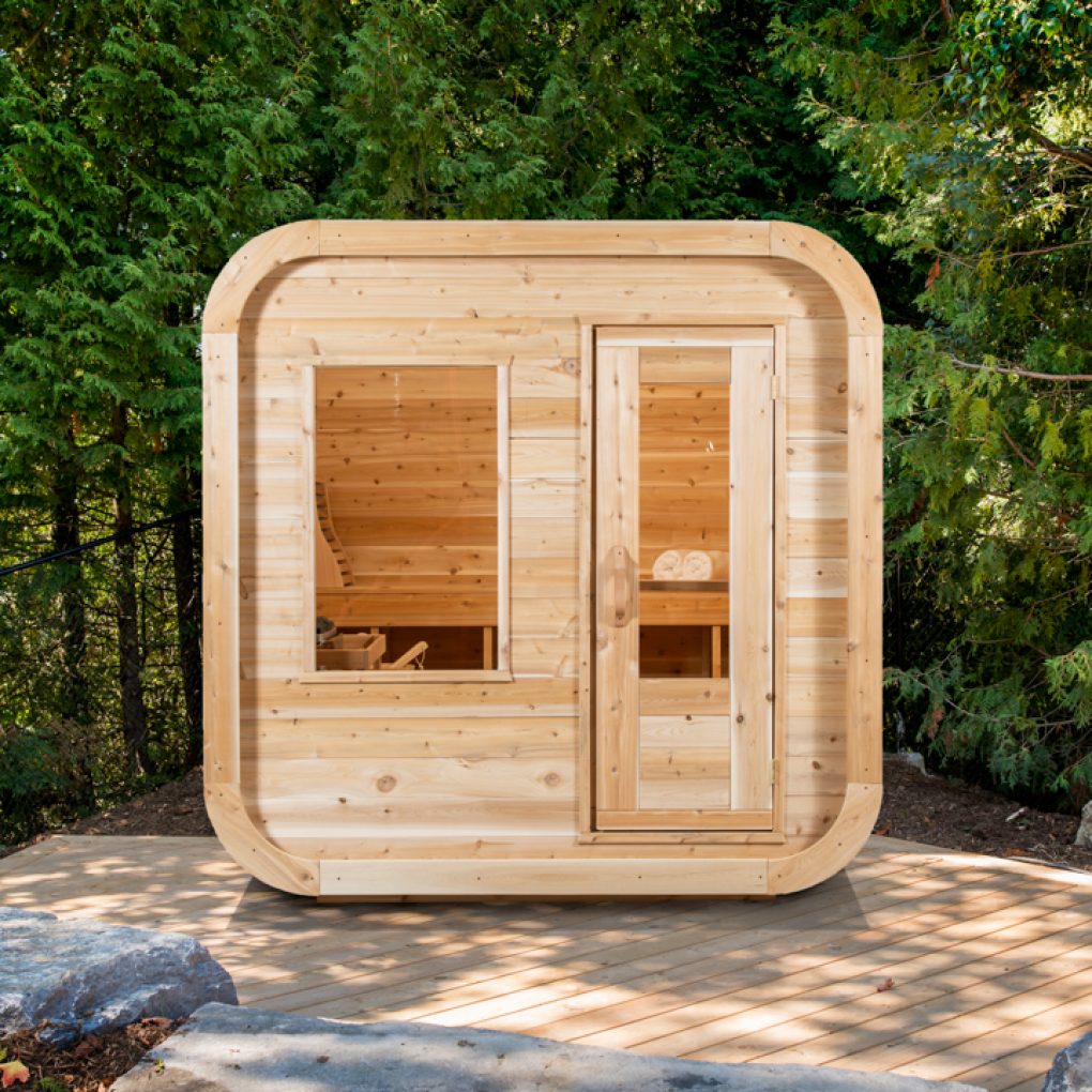 Dundalk Leisurecraft Canadian Timber Luna Outdoor Sauna