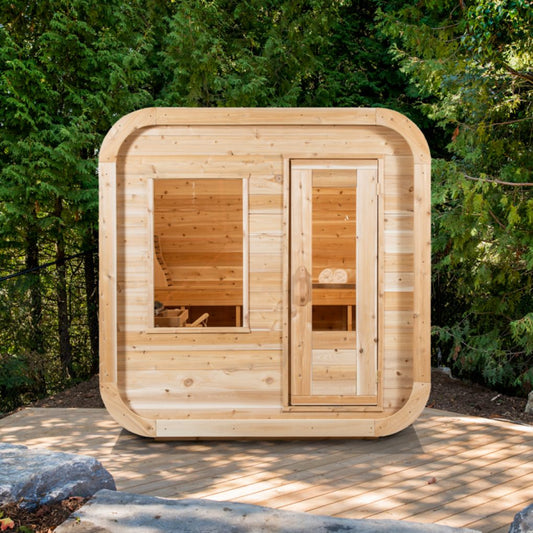 Dundalk Leisurecraft Canadian Timber Luna Outdoor Sauna