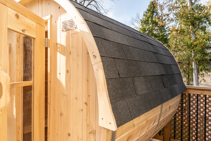 Dundalk Leisurecraft Canadian Timber Outdoor Sauna Harmony Model