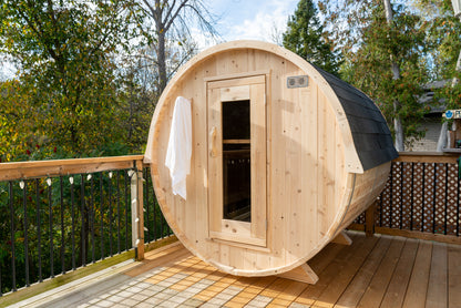 Dundalk Leisurecraft Canadian Timber Outdoor Sauna Harmony Model
