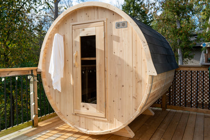 Dundalk Leisurecraft Canadian Timber Outdoor Sauna Harmony Model