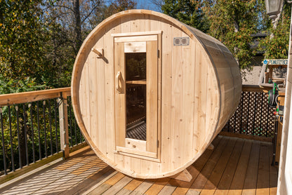 Dundalk Leisurecraft Canadian Timber Outdoor Sauna Harmony Model