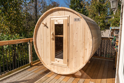 Dundalk Leisurecraft Canadian Timber Outdoor Sauna Harmony Model
