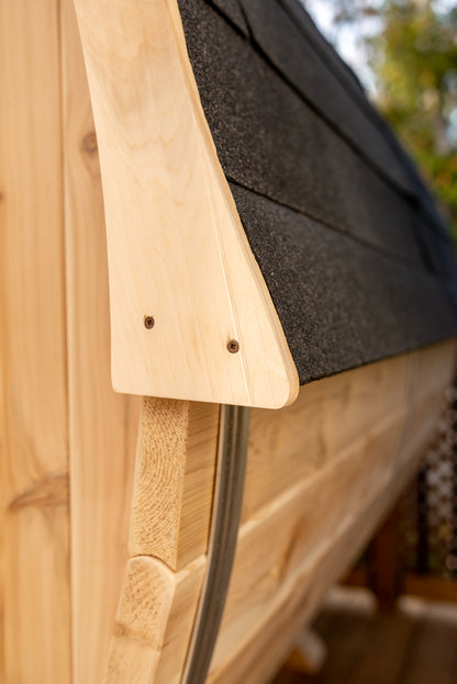 Dundalk Leisurecraft Canadian Timber Outdoor Sauna Harmony Model