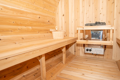 Dundalk Leisurecraft Canadian Timber Outdoor Sauna Harmony Model