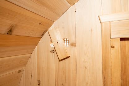 Dundalk Leisurecraft Canadian Timber Outdoor Sauna Harmony Model