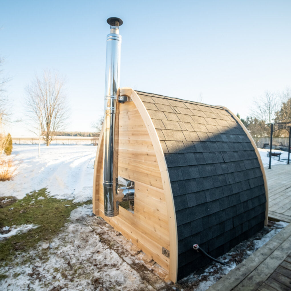 Dundalk Leisurecraft Canadian Timber MiniPod Outdoor Sauna