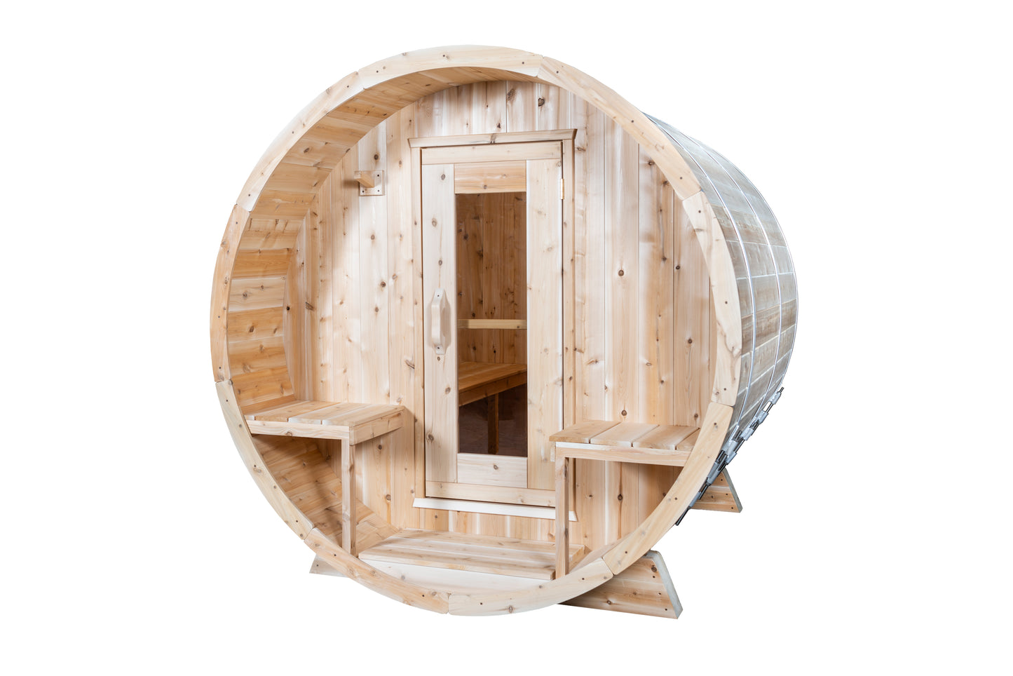 Dundalk Leisurecraft Canadian Timber Outdoor Sauna Serenity Model