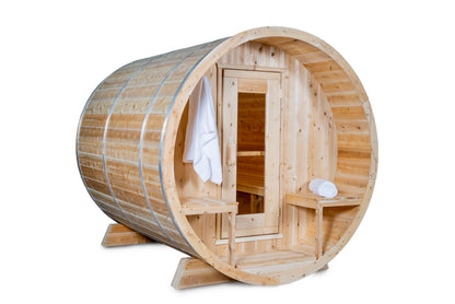 Dundalk Leisurecraft Canadian Timber Outdoor Sauna Serenity Model