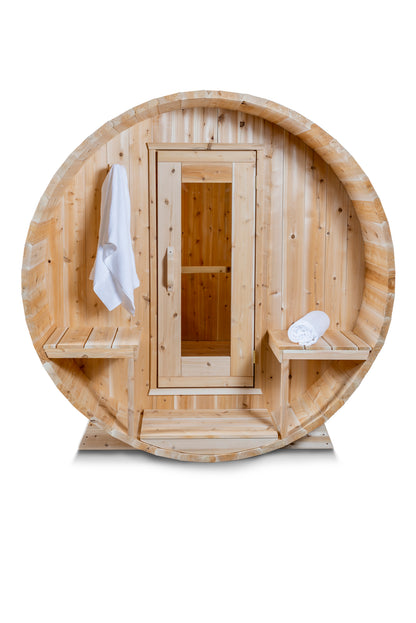 Dundalk Leisurecraft Canadian Timber Outdoor Sauna Serenity Model