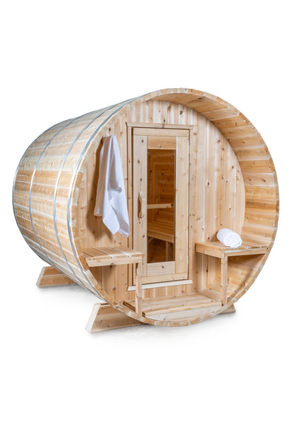 Dundalk Leisurecraft Canadian Timber Outdoor Sauna Serenity Model