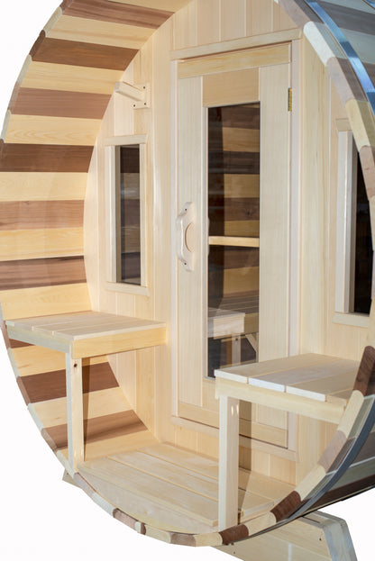 Dundalk Leisurecraft Canadian Timber Outdoor Sauna Tranquility Model