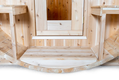 Dundalk Leisurecraft Canadian Timber Outdoor Sauna Serenity Model