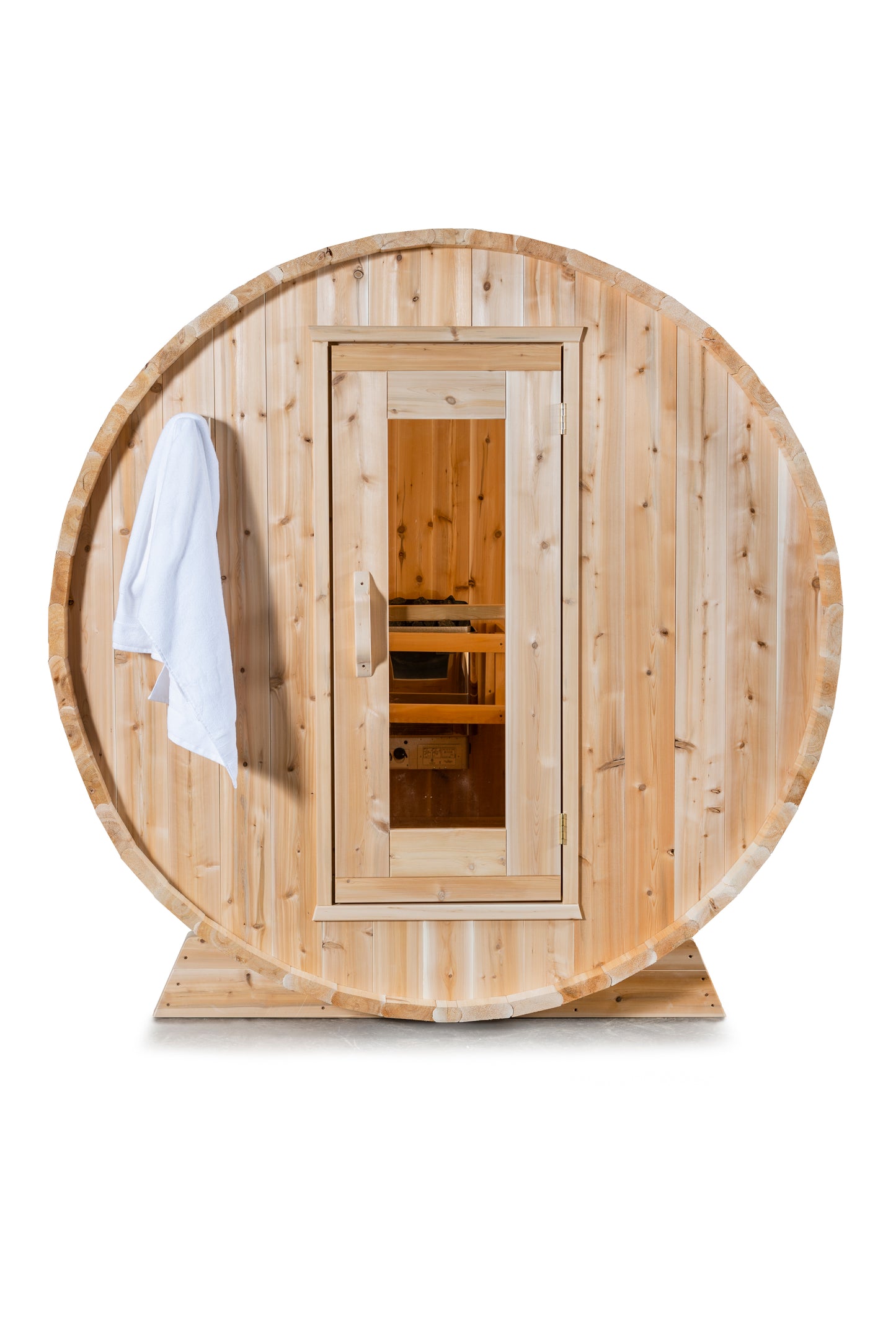 Dundalk Leisurecraft Canadian Timber Outdoor Sauna Harmony Model