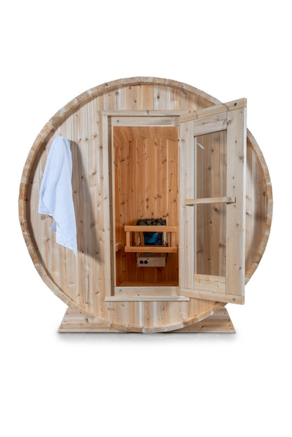 Dundalk Leisurecraft Canadian Timber Outdoor Sauna Harmony Model