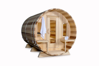 Dundalk Leisurecraft Canadian Timber Outdoor Sauna Tranquility Model
