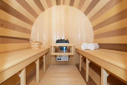 Dundalk Leisurecraft Canadian Timber Outdoor Sauna Tranquility Model