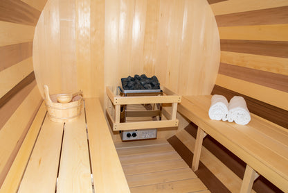 Dundalk Leisurecraft Canadian Timber Outdoor Sauna Tranquility Model