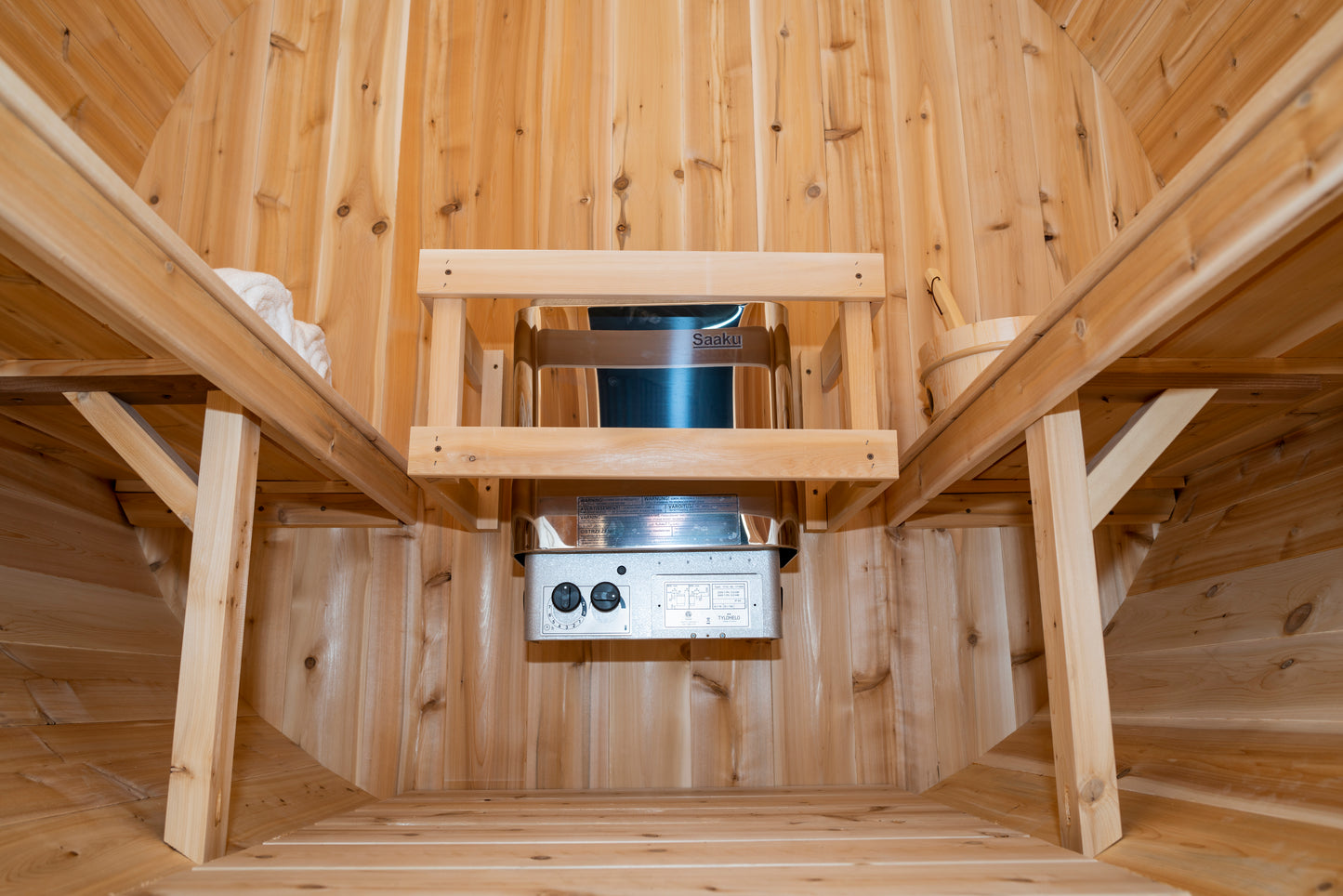 Dundalk Leisurecraft Canadian Timber Outdoor Sauna Harmony Model