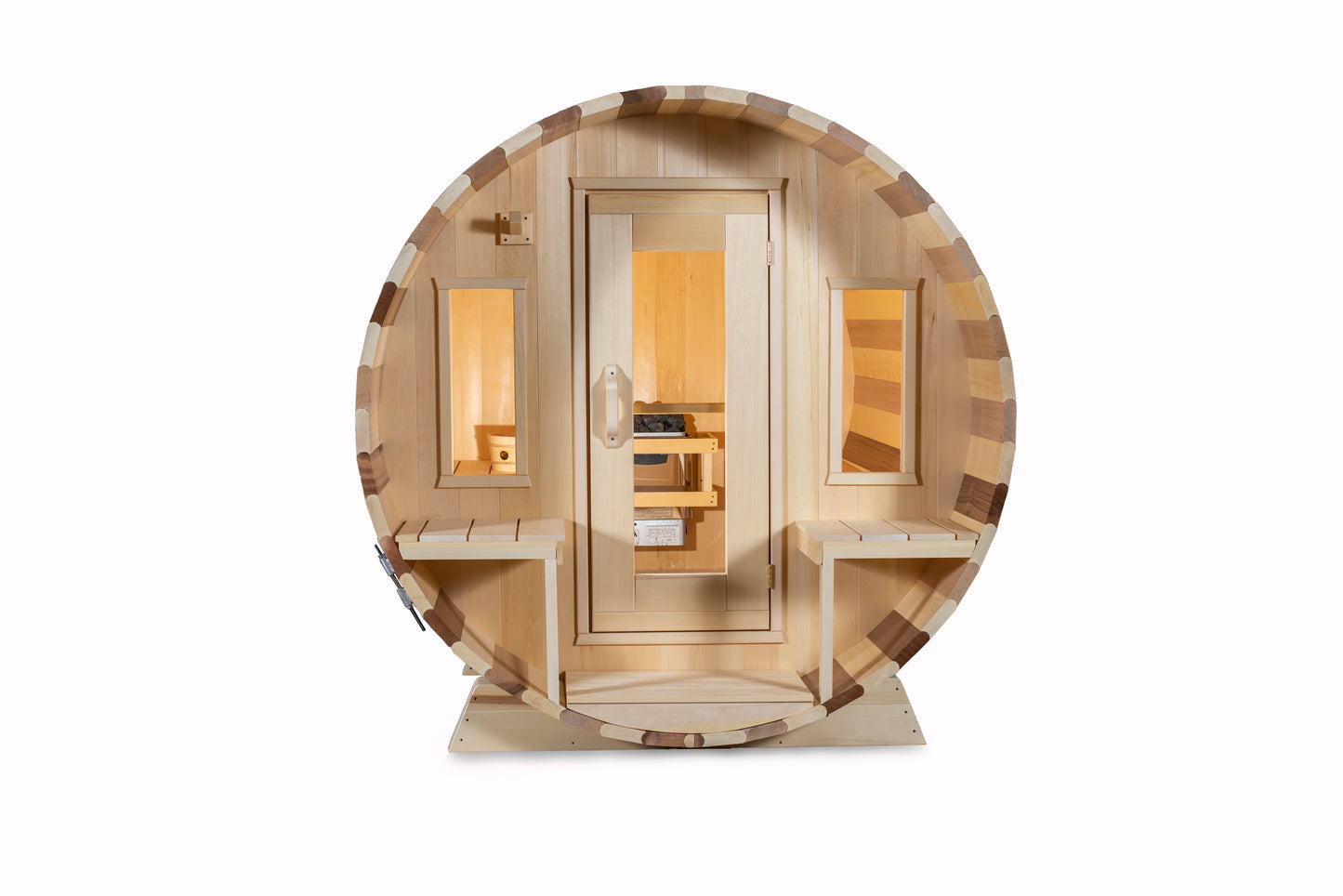 Dundalk Leisurecraft Canadian Timber Outdoor Sauna Tranquility Model