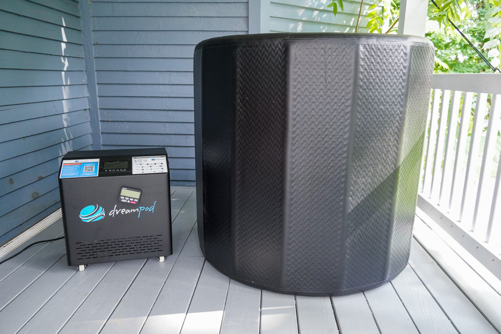 Dreampod Ice Series Cold Plunge Barrel Flex with Chiller