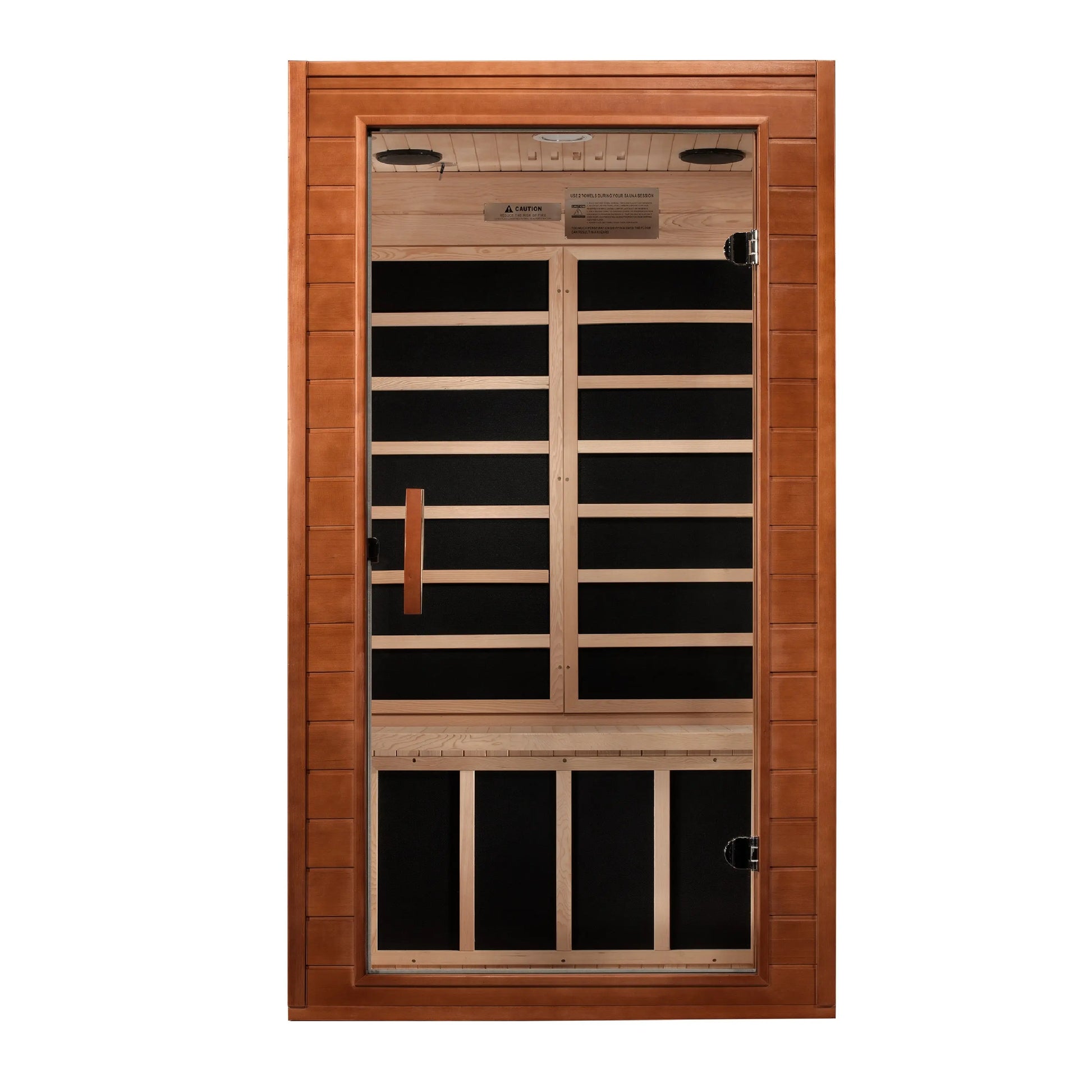 Dynamic "Avila" Elite 1-2-Person Ultra Low EMF FAR Infrared Sauna (DYN-6103-01 Elite) Dynamic Saunas