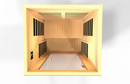 Dynamic "Avila" 1-2-Person Low EMF FAR Infrared Sauna (DYN-6103-01) Dynamic Saunas
